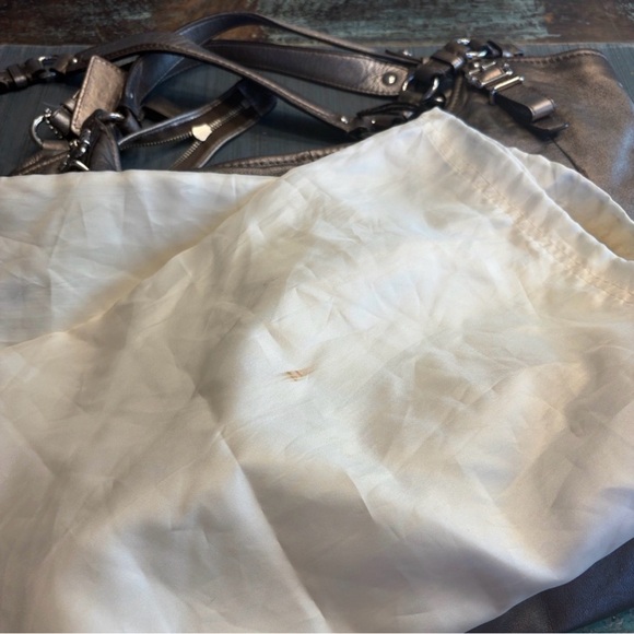 Coach Madison metallic silver leather hobo shoulder bag Tote bag - Picture 16 of 16